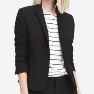 Banana Republic- Petite Classic-Fit Washable Italian Wool-Blend Blazer